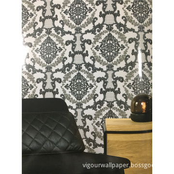 Luxury Home Wallcovering pvc Waterproof Wallpaper